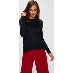 Vero Moda - Sweter. Szare swetry klasyczne damskie Vero Moda, l, z dzianiny, z okrągłym kołnierzem. W wyprzedaży za 99,90 zł.
