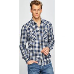 Levi's - Koszula. Niebieskie koszule męskie Levi's®, s, bez wzorów, z bawełny, klasyczne, z klasycznym kołnierzykiem, z długim rękawem. W wyprzedaży za 249,90 zł.