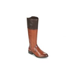 Kozaki Tamaris INDAH. Brązowe buty zimowe damskie Tamaris. Za 459,90 zł.