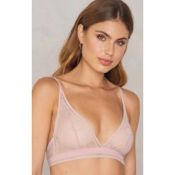 Biustonosze: Calvin Klein Biustonosz Black Obsess – Pink