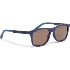 Okulary przeciwsłoneczne BOSS - 0281/S Blue PJP. Niebieskie okulary przeciwsłoneczne męskie Boss, z tworzywa sztucznego. W wyprzedaży za 409,00 zł.