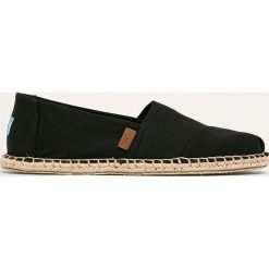 Toms - Espadryle Classic. Czarne espadryle męskie Toms, z gumy. Za 259,90 zł.