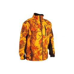 Kurtki męskie: Kurtka myśliwska zimowa męska SIBIR 500 CAMO FLUO