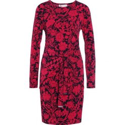 MICHAEL Michael Kors GALORE TWIST Sukienka z dżerseju rasberry. Czerwone sukienki damskie MICHAEL Michael Kors, xxs, bez wzorów, z elastanu, bez kołnierzyka, bez rękawów. W wyprzedaży za 614,25 zł.