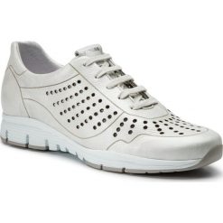 Półbuty MEPHISTO - Yliane Y2741 Off White. Brązowe półbuty damskie Mephisto, na co dzień, bez wzorów, ze skóry, bez obcasa, na płaskiej podeszwie, bez zapięcia. W wyprzedaży za 489,00 zł.