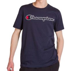 CHAMPION CREWNECK NOXM > 213521-BS505. Koszulki męskie Champion, xxl, z aplikacjami, z bawełny, klasyczne, z okrągłym kołnierzem, z krótkim rękawem, krótkie. W wyprzedaży za 119,99 zł.