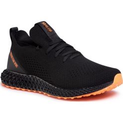 Sneakersy BIG STAR - FF174233 Black. Czarne półbuty męskie BIG STAR, na co dzień, bez wzorów, z tworzywa sztucznego, eleganckie, bez zapięcia. Za 199,00 zł.