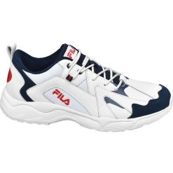 Białe sneakersy męskie Fila z czerwonym logo Fila białe. Czerwone sneakersy męskie Fila. Za 159,00 zł.