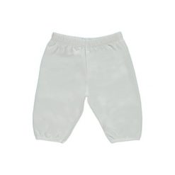 CARLINA Girls Baby Spodnie do chrztu kolor biały. Białe spodnie chłopięce marki Carlina, z bawełny. Za 59,00 zł.