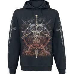 Bluzy męskie: Spiral Apocalypse Bluza z kapturem czarny