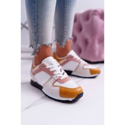 Sportowe Damskie Buty Żółte Merido. Żółte buty sportowe damskie Tagless, bez wzorów, sportowe. Za 89,00 zł.