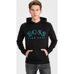 BOSS Soody Bluza Czarny. Czarne bluzy męskie Boss, xl, z haftami, z bawełny, bez kołnierzyka, bez rękawów, bez kaptura. Za 717,95 zł.