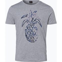 BOSS Casual - T-shirt męski – Tauno 1, szary. Szare t-shirty męskie marki BOSS Casual, s, z nadrukiem. Za 219,95 zł.