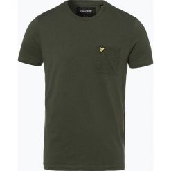 T-shirty męskie: Lyle & Scott – T-shirt męski, zielony