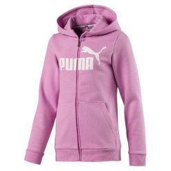 Puma Dziewczęca Bluza Z Kapturem 140 Różowy. Różowe bluzy dziewczęce marki Puma, z kapturem. Za 200,00 zł.