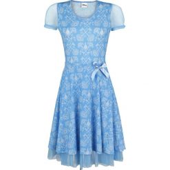 Kopciuszek Cosplay Sukienka niebieski. Niebieskie sukienki na komunię marki Kopciuszek, xl, z nadrukiem, z tiulu, z kokardą. Za 199,90 zł.