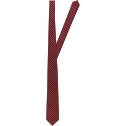 Krawaty męskie: Armani Collezioni Krawat burgundy