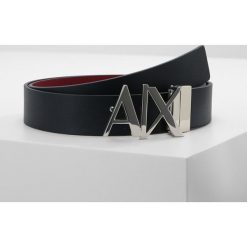 Paski męskie: Armani Exchange BELT Pasek navy/rhubarb