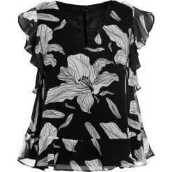 Bluzka Guess W93H78 W8SL0. Czarne bluzki damskie Guess, l, z aplikacjami, z poliesteru, bez kołnierzyka, bez rękawów. W wyprzedaży za 139,00 zł.