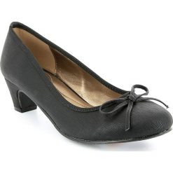Buty ślubne damskie: Czółenka "Timea" w kolorze czarnym