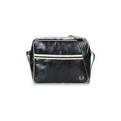 Teczki Fred Perry CLASSIC SHOULDER BAG. Czarne aktówki męskie Fred Perry, bez wzorów. Za 389,00 zł.