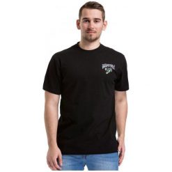 T-shirty męskie z nadrukiem: Meatfly T-Shirt Męski Dragon Fist M Czarny