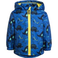Mothercare DINO LINED BABY Kurtka przeciwdeszczowa lights multicolor. Niebieskie kurtki męskie marki mothercare, z materiału. Za 129,00 zł.