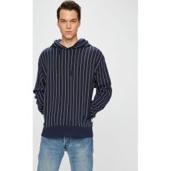 Review - Bluza. Niebieskie bluzy męskie Review, m, bez wzorów, z bawełny, z kapturem, bez rękawów, z kapturem. W wyprzedaży za 79,90 zł.