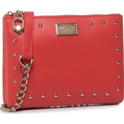 Torebka TRUSSARDI JEANS - Dafne Pouch 75B00867 R005. Czerwone torebki klasyczne damskie Trussardi Jeans, bez wzorów, z jeansu, eleganckie, bez dodatków. W wyprzedaży za 279,00 zł.
