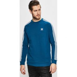 Adidas Originals - Bluza. Niebieskie bluzy męskie adidas Originals, xl, bez wzorów, z elastanu, z okrągłym kołnierzem, bez rękawów, bez kaptura. Za 249,90 zł.