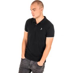 Koszulki polo: Outhorn Koszulka polo męska HOL18-TSM610 czarna r. XXL