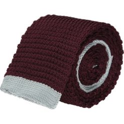 Krawat terni bordo classic 200. Niebieskie krawaty męskie marki Recman, na co dzień, z aplikacjami, klasyczne. Za 79,00 zł.