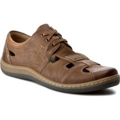 Półbuty LASOCKI FOR MEN - MI20-QUENTIN-03 Brązowy. Pomarańczowe półbuty męskie Lasocki For Men, na co dzień, bez wzorów, ze skóry, eleganckie, bez zapięcia. W wyprzedaży za 84,98 zł.