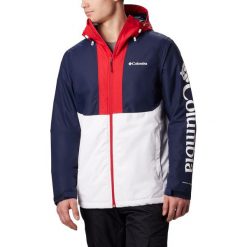 Kurtka narciarska Columbia Timberturner 1864282100. Białe kurtki męskie Columbia, s, bez wzorów, bez kaptura. Za 832,99 zł.
