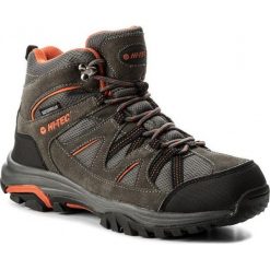 Buty trekkingowe męskie: Hi-tec Buty Męskie Raposo Mid Wp Dark Grey/Orange/Light Grey r. 45 (AVSAW17-HT-01)