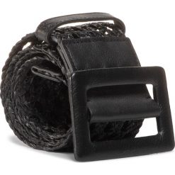 Pasek Damski WEEKEND MAX MARA - Meris 55010504600 Black 003. Pomarańczowe paski damskie Weekend Max Mara, w paski, ze skóry ekologicznej. Za 529,00 zł.