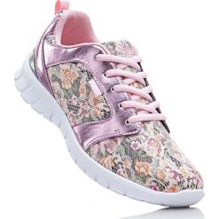 Sneakersy Brütting bonprix jasnoróżowy. Różowe buty sportowe damskie bonprix, z nadrukiem, z koronki, sportowe. Za 59,99 zł.