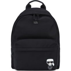 Karl Lagerfeld Ikonik Plecak Czarny. Czarne plecaki damskie KARL LAGERFELD, w paski, z materiału. Za 857,95 zł.