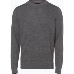 Tommy Hilfiger - Sweter męski, szary. Szare swetry klasyczne męskie TOMMY HILFIGER, m. Za 449,95 zł.