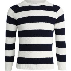 Swetry chłopięce: Carrement Beau Sweter ecru marine
