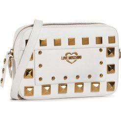 Torebka LOVE MOSCHINO - JC4286PP0BKO0100 Bianco. Białe listonoszki damskie Love Moschino, bez wzorów, ze skóry ekologicznej, bez dodatków. Za 889,00 zł.