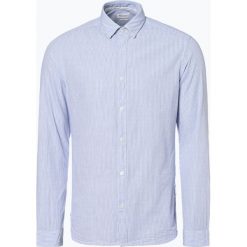 Marc O'Polo Denim - Koszula męska, szary. Szare koszule męskie marki Marc O'Polo DENIM, xl, w paski, z denimu, polo, bez rękawów. Za 299,95 zł.