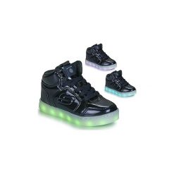 Buty Dziecko Skechers ENERGY LIGHTS- ELIPTIC. Niebieskie trampki dziewczęce Skechers, bez wzorów, bez zapięcia. Za 144,50 zł.
