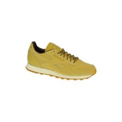 Buty Reebok Sport Royal Classic Lthr WP M49995. Brązowe buty sportowe męskie Reebok Sport, bez zapięcia. Za 199,99 zł.