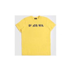 T-shirty z krótkim rękawem Dziecko Diesel TIXTO 00J3Z9. Żółte t-shirty chłopięce Diesel, bez wzorów, z krótkim rękawem. Za 116,22 zł.
