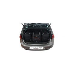 VW GOLF, 2012- TORBY DO BAGAŻNIKA 4 SZT KJUST - 7043005. Torby podróżne KJUST, bez wzorów, z kauczuku, klasyczne. Za 989,00 zł.