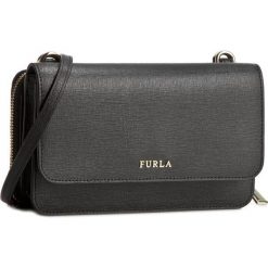 Torebka FURLA - Riva 801551 E EL40 B30 Onyx. Czarne torebki klasyczne damskie marki Furla, bez wzorów, ze skóry, na ramię, bez dodatków. Za 879,00 zł.