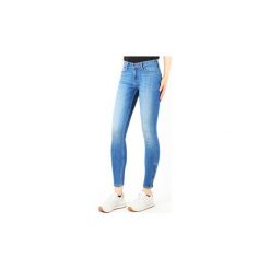 Jeansy skinny Lee Jeansy Scarlett Cropped L30CPFVJ. Niebieskie jeansy damskie Lee, l, bez wzorów, z jeansu. Za 222,23 zł.