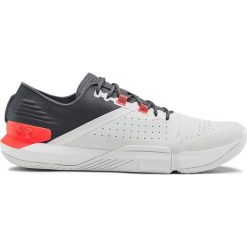 Under Armour TriBase™ Reign Tenisówki Biały Szary. Szare trampki męskie Under Armour, bez wzorów, z materiału, bez zapięcia. Za 550,95 zł.