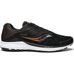 Buty Saucony Ride 10 M Czarne. Czarne buty sportowe męskie marki Saucony, bez zapięcia, do biegania. Za 329,99 zł.